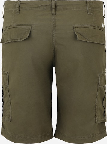 Regular Pantalon cargo 'COLE CAMPAIGN' Jack & Jones Plus en vert
