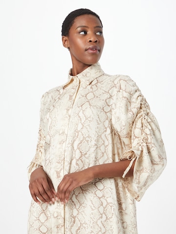 InWear Shirt Dress 'Dwyn' in Beige