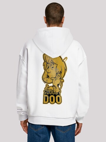 Sweat-shirt F4NT4STIC en blanc : devant