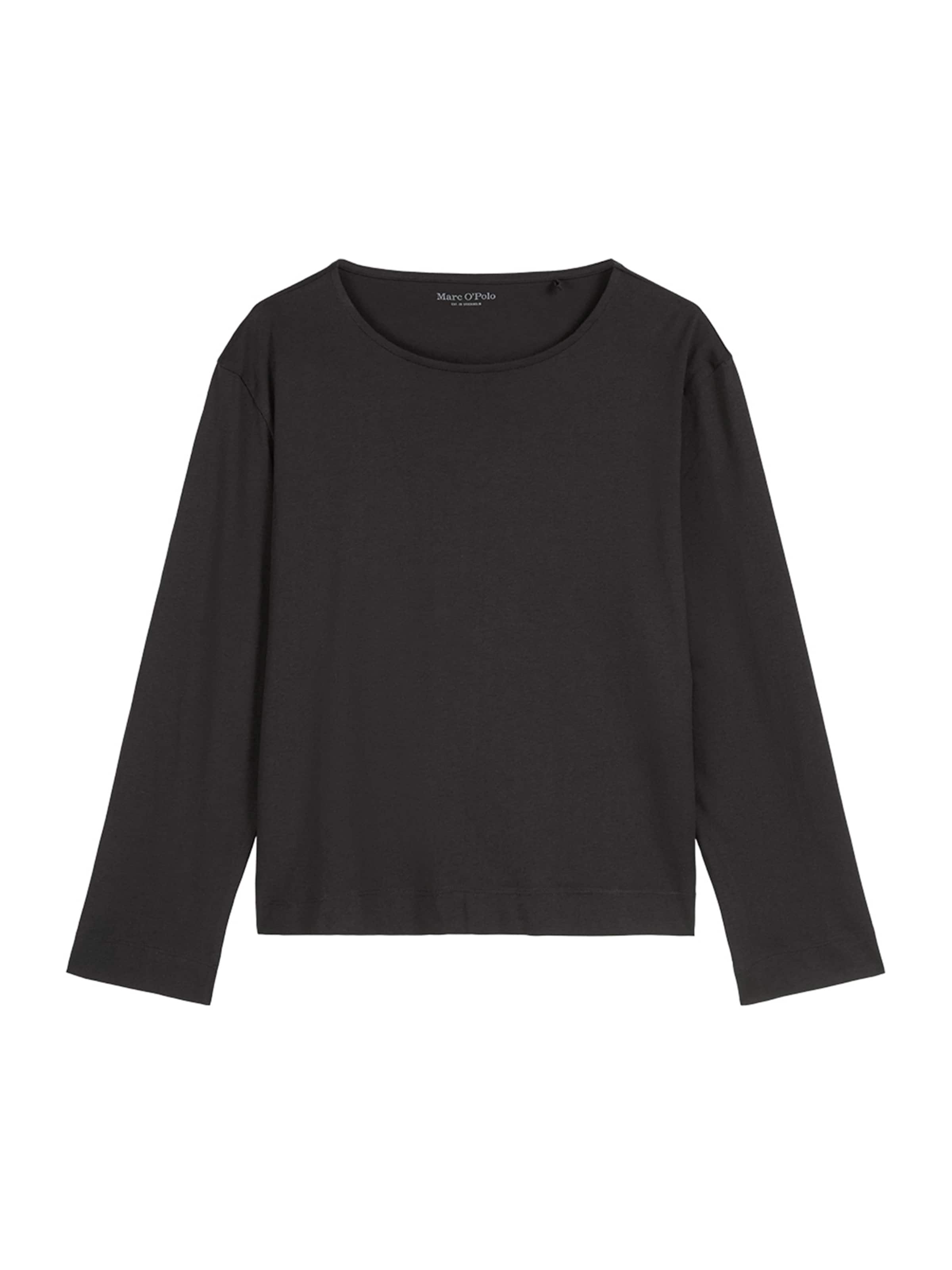 Marc O'Polo - Camiseta para dormir ' Mix N Match Cotton ' en negro: frente