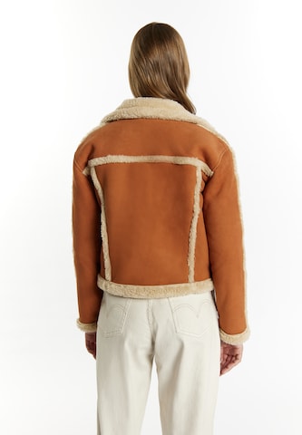 DreiMaster Vintage Zimná bunda 'Imane' - Hnedá