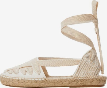 MANGO KIDS Sandals 'Ari' in Beige: front