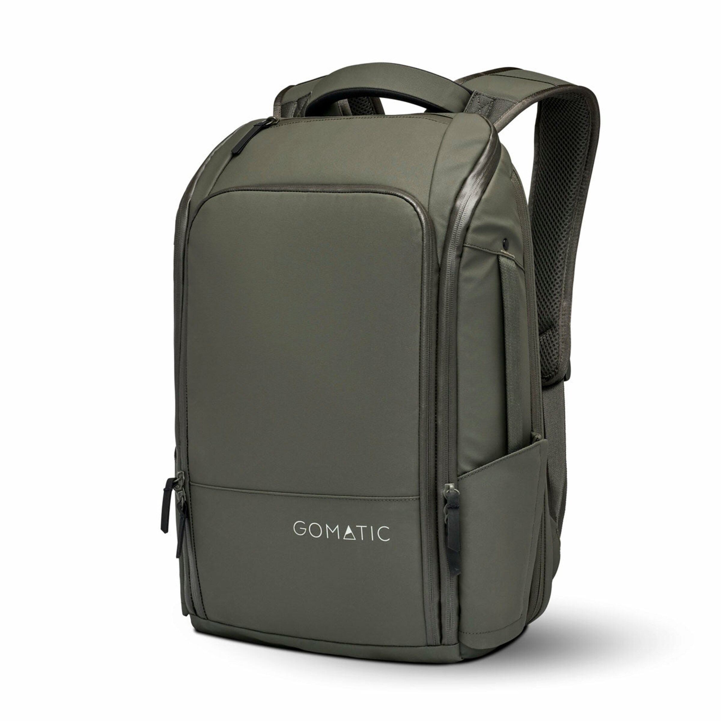 Gomatic Backpack in Green: front
