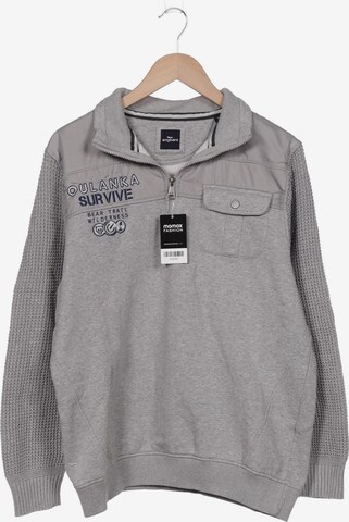 Engbers Sweatshirt & Zip-Up Hoodie in XL in Grey: front