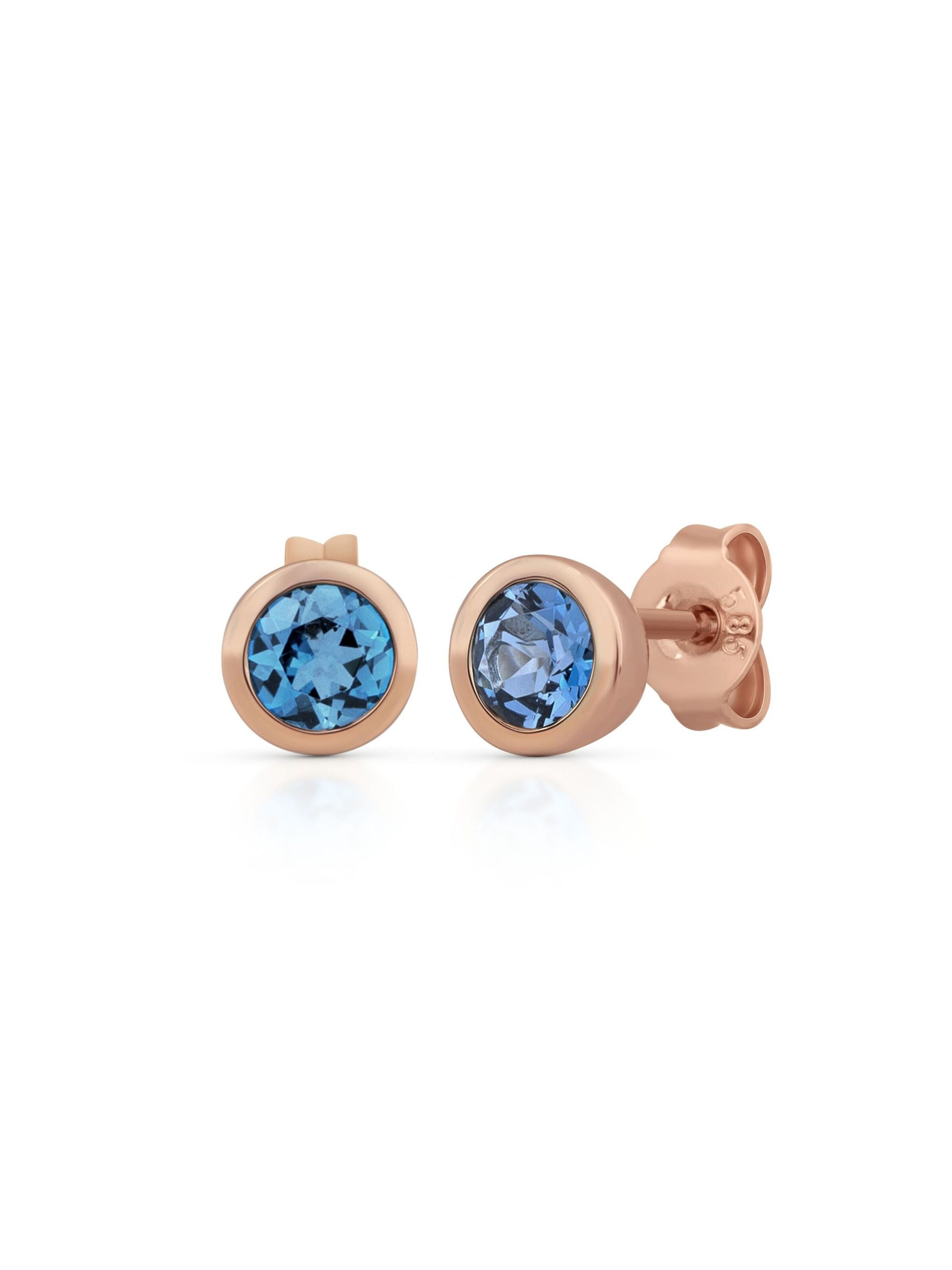 Boucles d'oreilles Orolino en or : devant