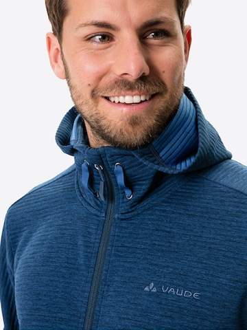 VAUDE Athletic Fleece Jacket 'Hemsby II' in Blue