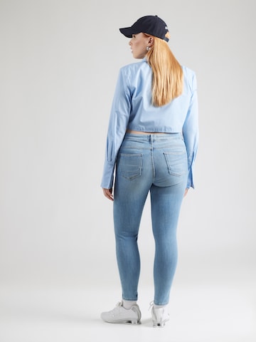 ONLY Carmakoma - Skinny Vaquero 'CARPOWER' en azul
