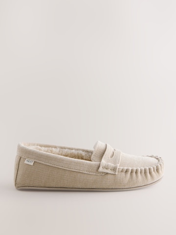 Next Huisschoenen in Beige