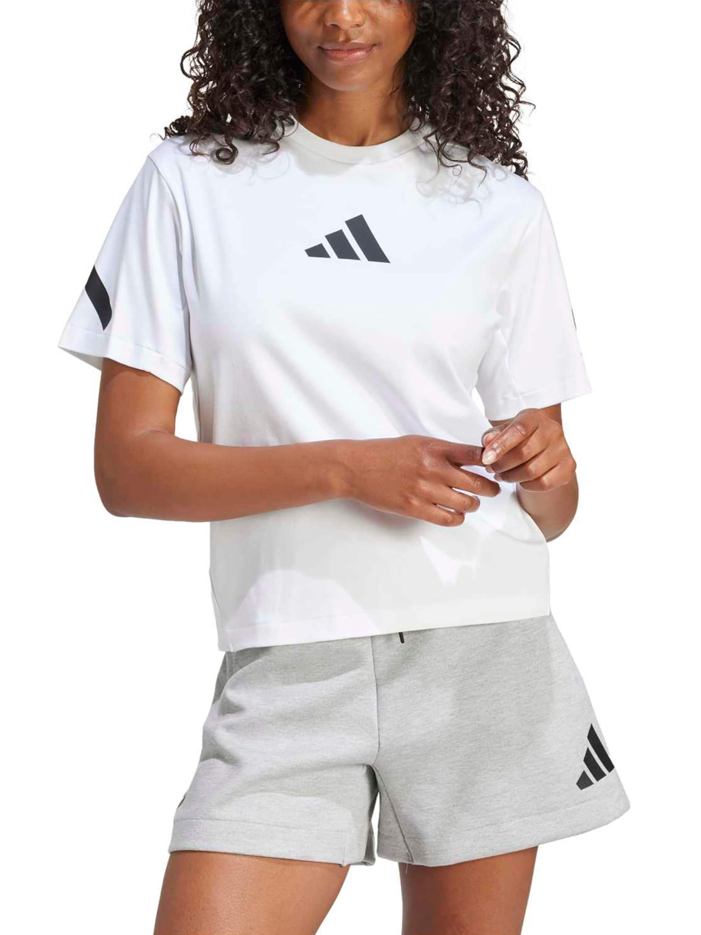 ADIDAS SPORTSWEAR Funktionsbluse 'Z.N.E.' i hvid