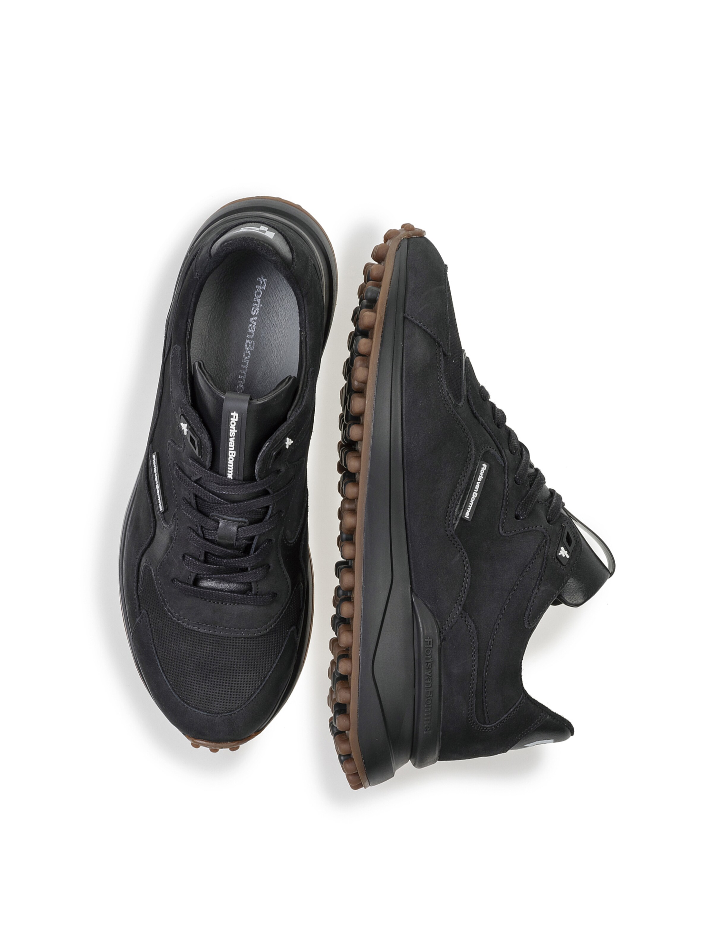 Sneaker bassa 'Noppi 06' di Floris van Bommel in nero