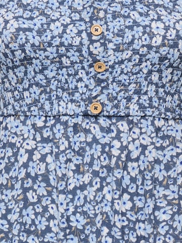 Only Petite Jurk 'ONLPella' in Blauw