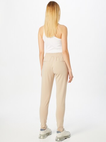 ICHI Tapered Housut 'Kate' värissä beige