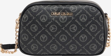 Sac à bandoulière 'Enrici' Carlo Colucci en noir : devant