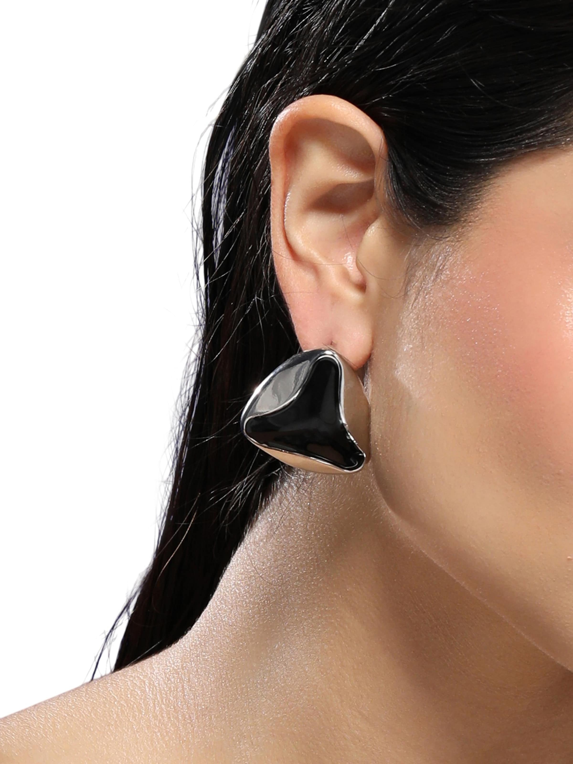 sidabrinė SOHI Auskarai 'Tenley'