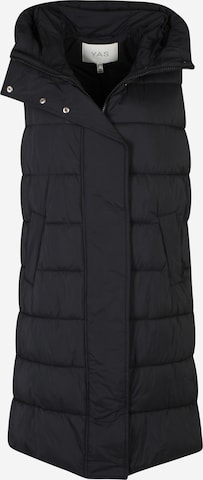 Y.A.S Petite Bodywarmer 'LIRA' in Zwart: voorkant