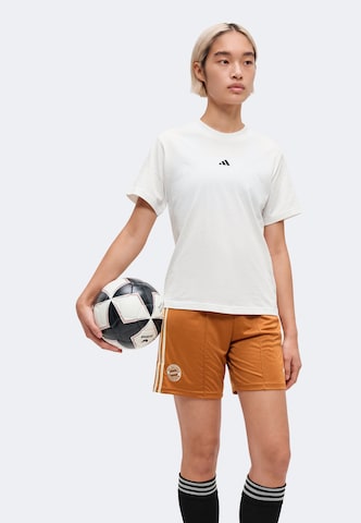 ADIDAS PERFORMANCE Regular Urheiluhousut 'FCB MCM' värissä pronssi