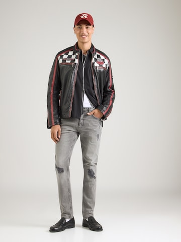 HUGO Slimfit Jeans '734' i grå