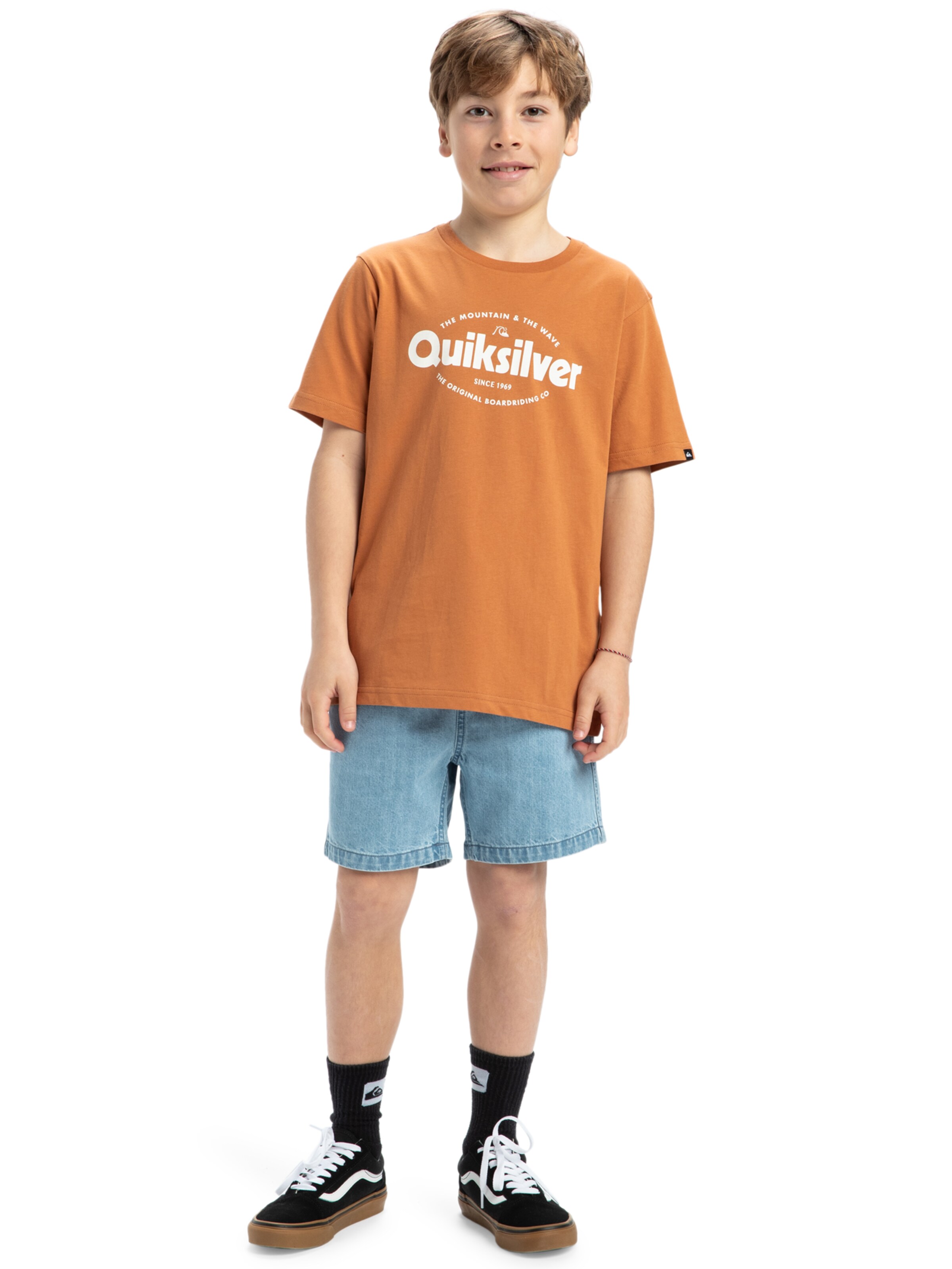 QUIKSILVER Shirt 'Ev Shape All Days' in Oranje