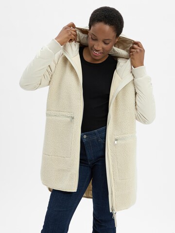Ragwear Tussenparka 'Longeddy' in Beige: voorkant