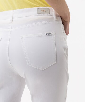 BRAX Regular Chino Pants 'Carola' in White