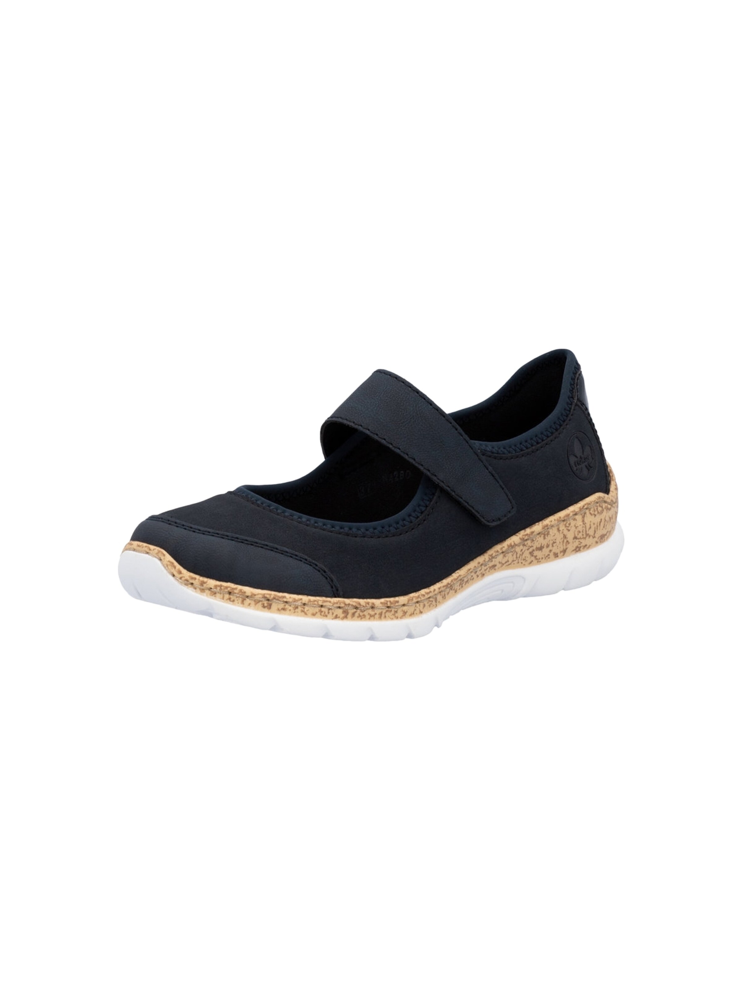 Rieker Ballerina in Blue: front