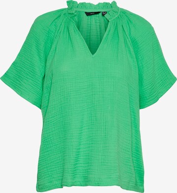 VERO MODA Блузка 'NATALI' в Зеленый: спереди