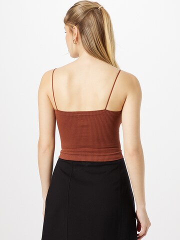 BDG Urban Outfitters Top 'HARRIET' - Hnedá