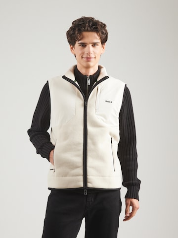 BOSS Bodywarmer 'SW_Hole19 Sveedy' in Wit: voorkant