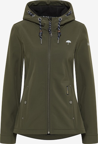 Veste mi-saison Schmuddelwedda en vert : devant