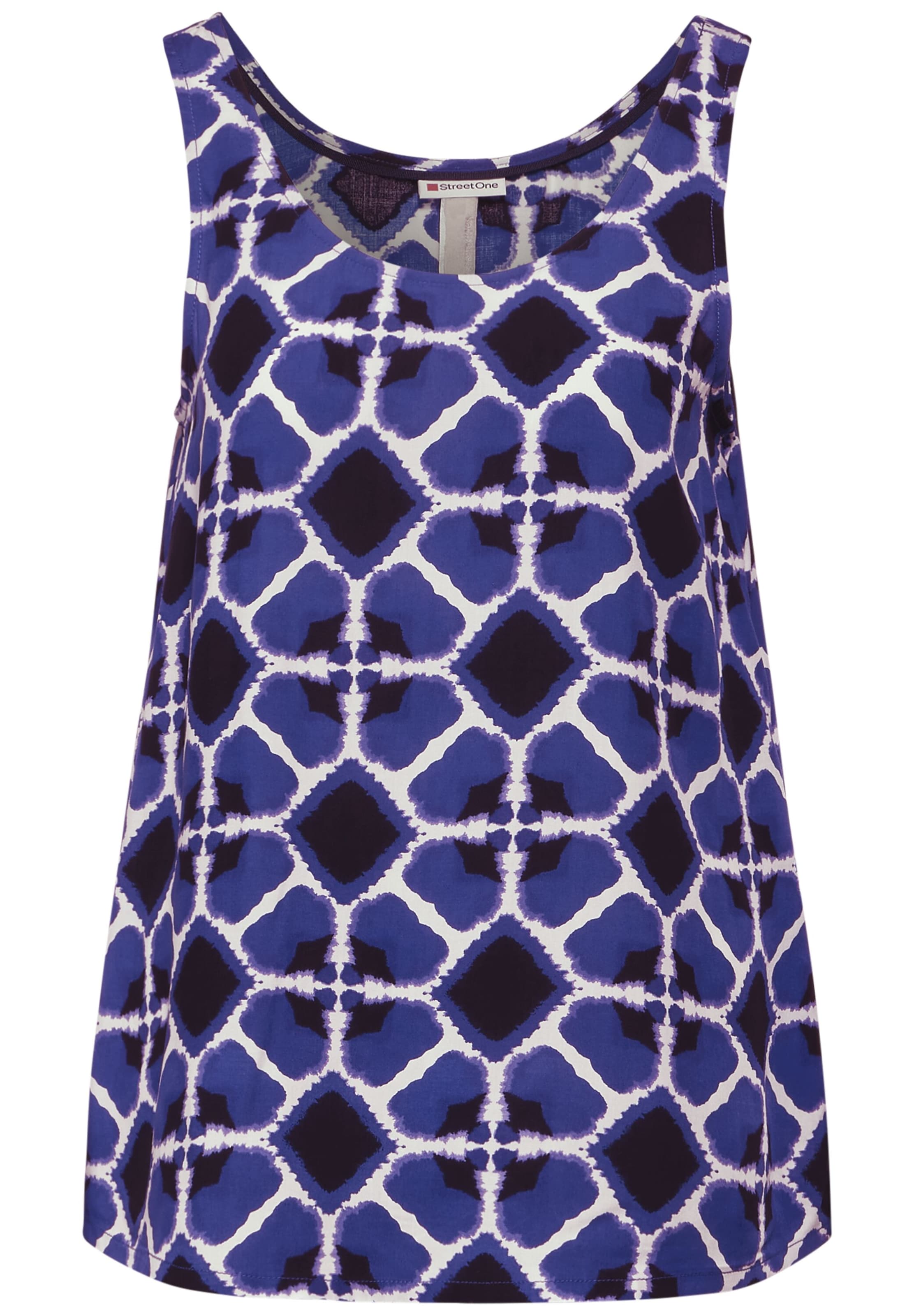 STREET ONE Bluse in Blau: Vorderseite