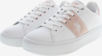 Baskets basses 'Maraya' U.S. POLO ASSN. en blanc