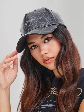 Casquette Ed Hardy en noir : devant
