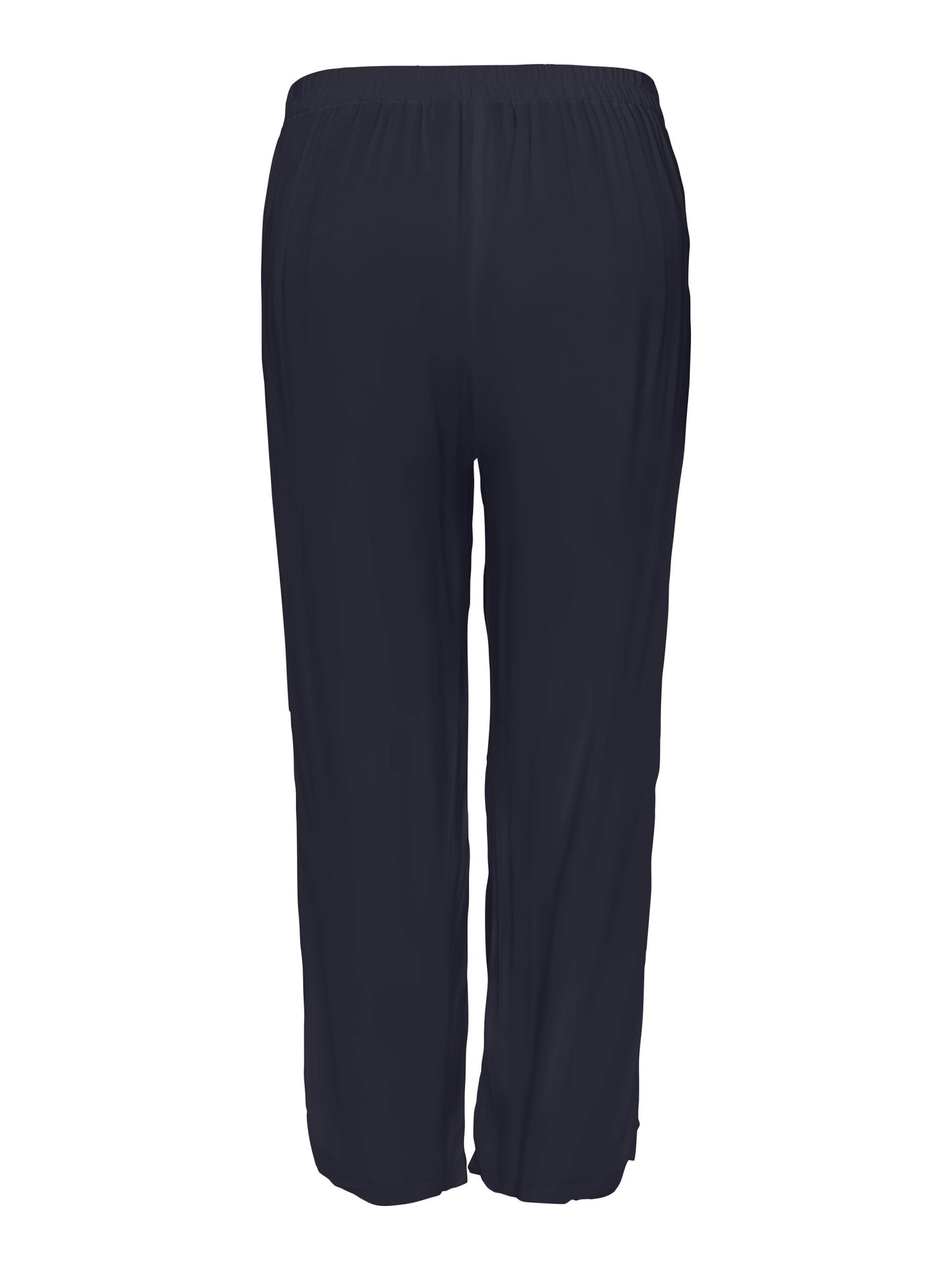 ONLY Carmakoma Pyjamabroek 'CARKENDRA' in Blauw: voorkant