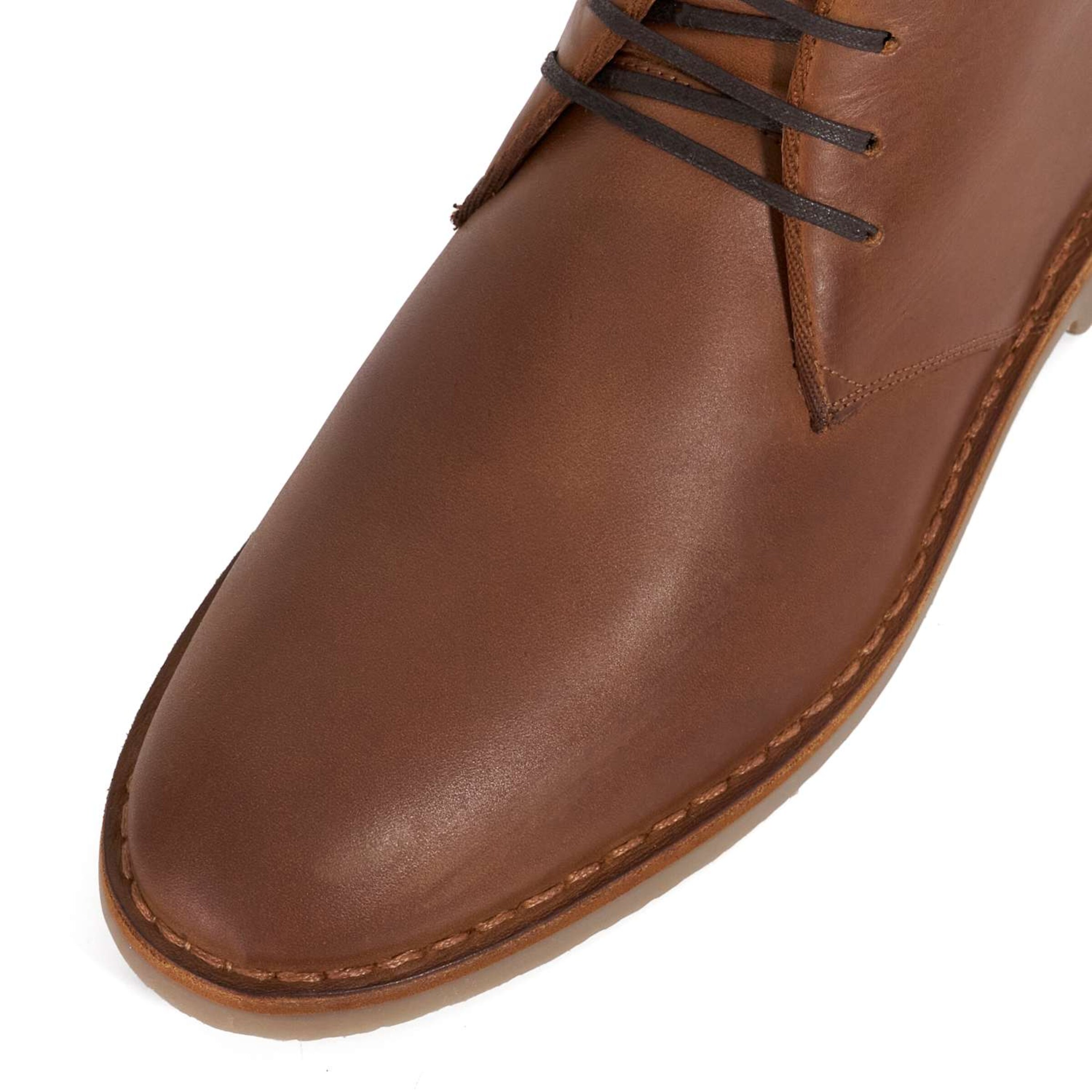 Dune LONDON Chukka Boots 'Cashed' in Braun