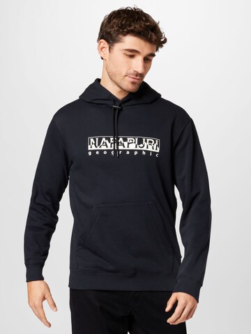 NAPAPIJRI Sweatshirt 'TELEMARK' in Black: front