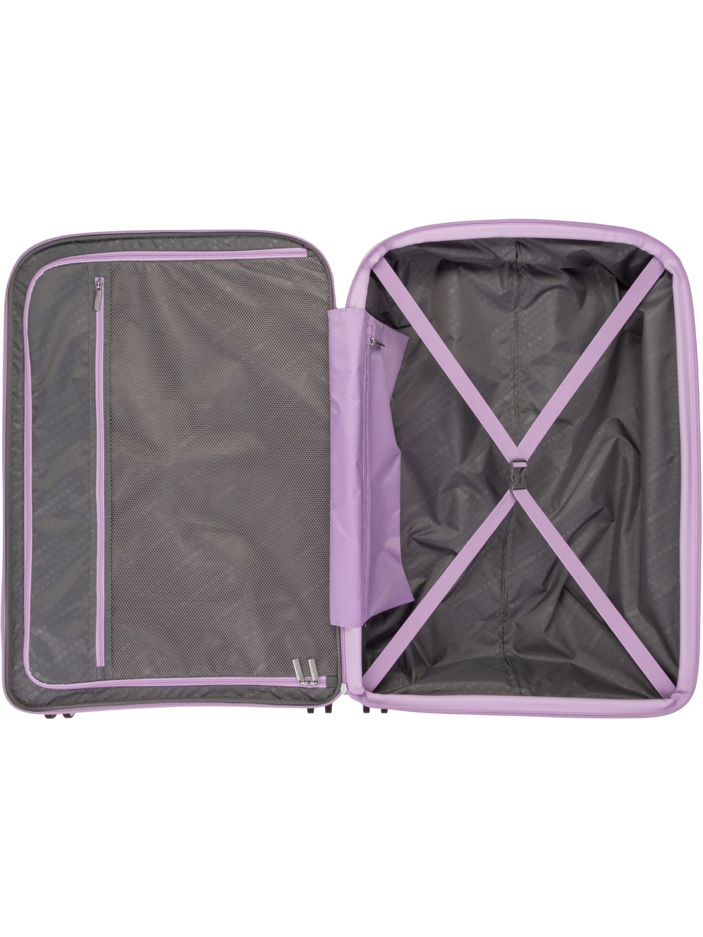 American Tourister Trolley 'Starvibe Spinner 77 EXP' in Lila