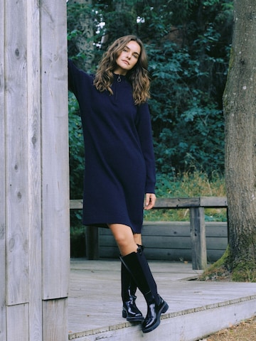 Oxmo Knit dress ' OXFSANVA ' in Blue