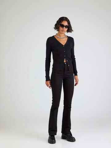 Calvin Klein Jeans Strickjacke in Schwarz