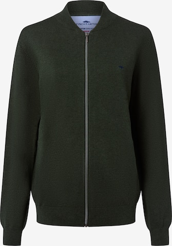 FYNCH-HATTON Strickjacke in Grün: Vorderseite