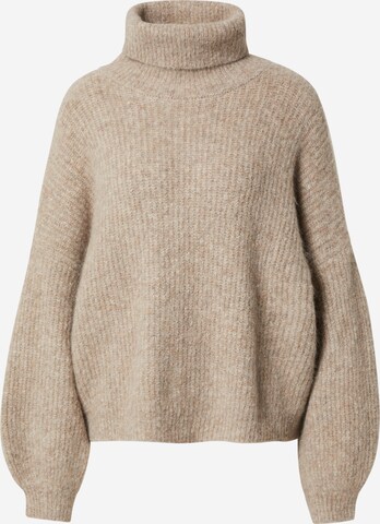 Kendall for ABOUT YOU Sweater 'Fleur' in Beige: front