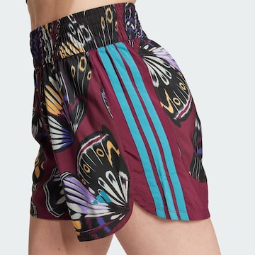ADIDAS PERFORMANCE Loosefit Sportbroek 'Adidas X Farm' in Rood