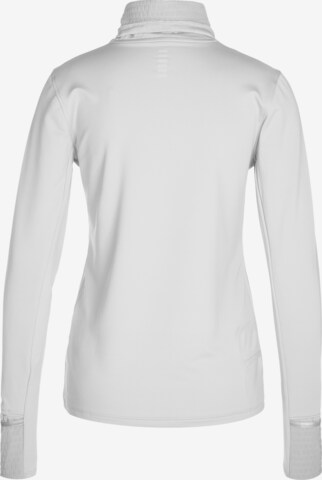 T-shirt fonctionnel 'Qualifier Cold' UNDER ARMOUR en blanc