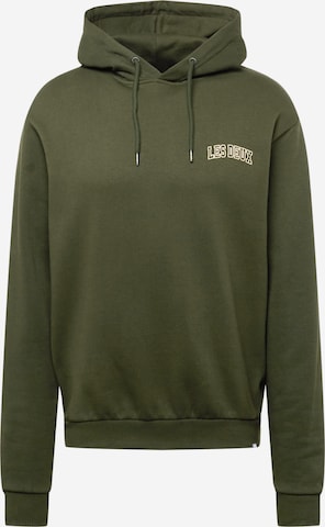 Les Deux Sweatshirt 'Blake' in Green: front