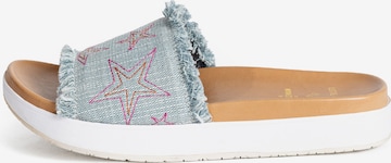 mėlyna Minnetonka Šlepetės 'Abbey': priekis