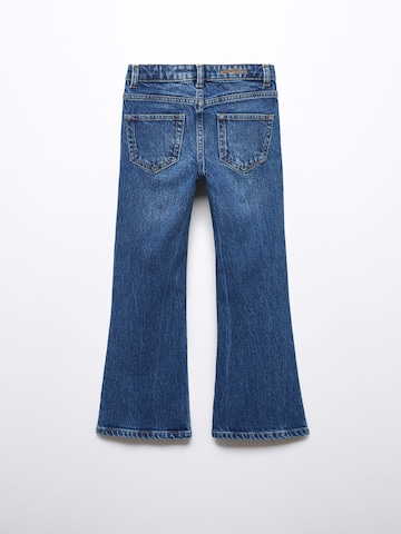 MANGO KIDS Flared Jeans 'MILENA' in Blue