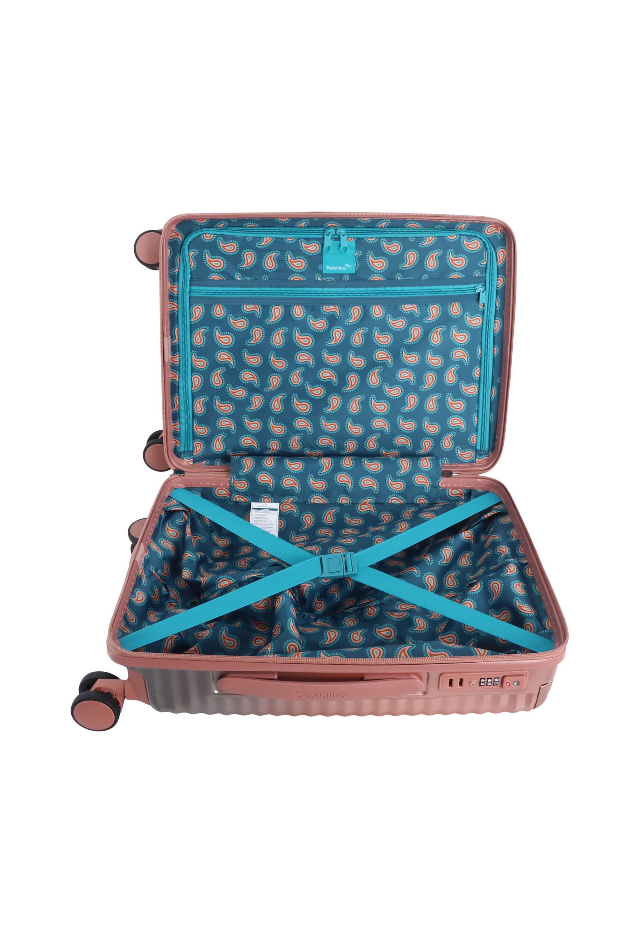 Saxoline Suitcase 'Elite' in Pink