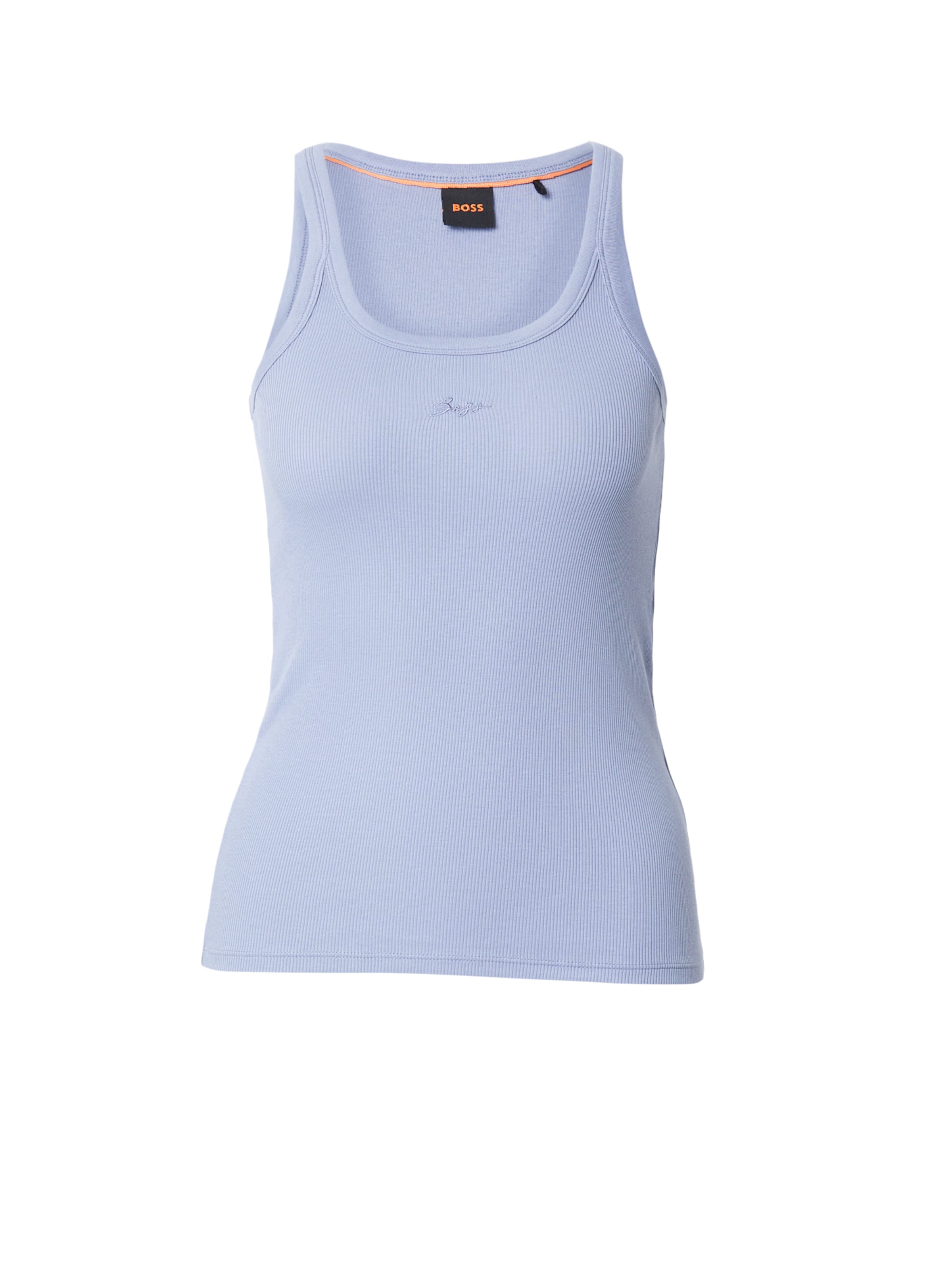 mėlyna BOSS Palaidinė be rankovių 'C_Epetite': priekis