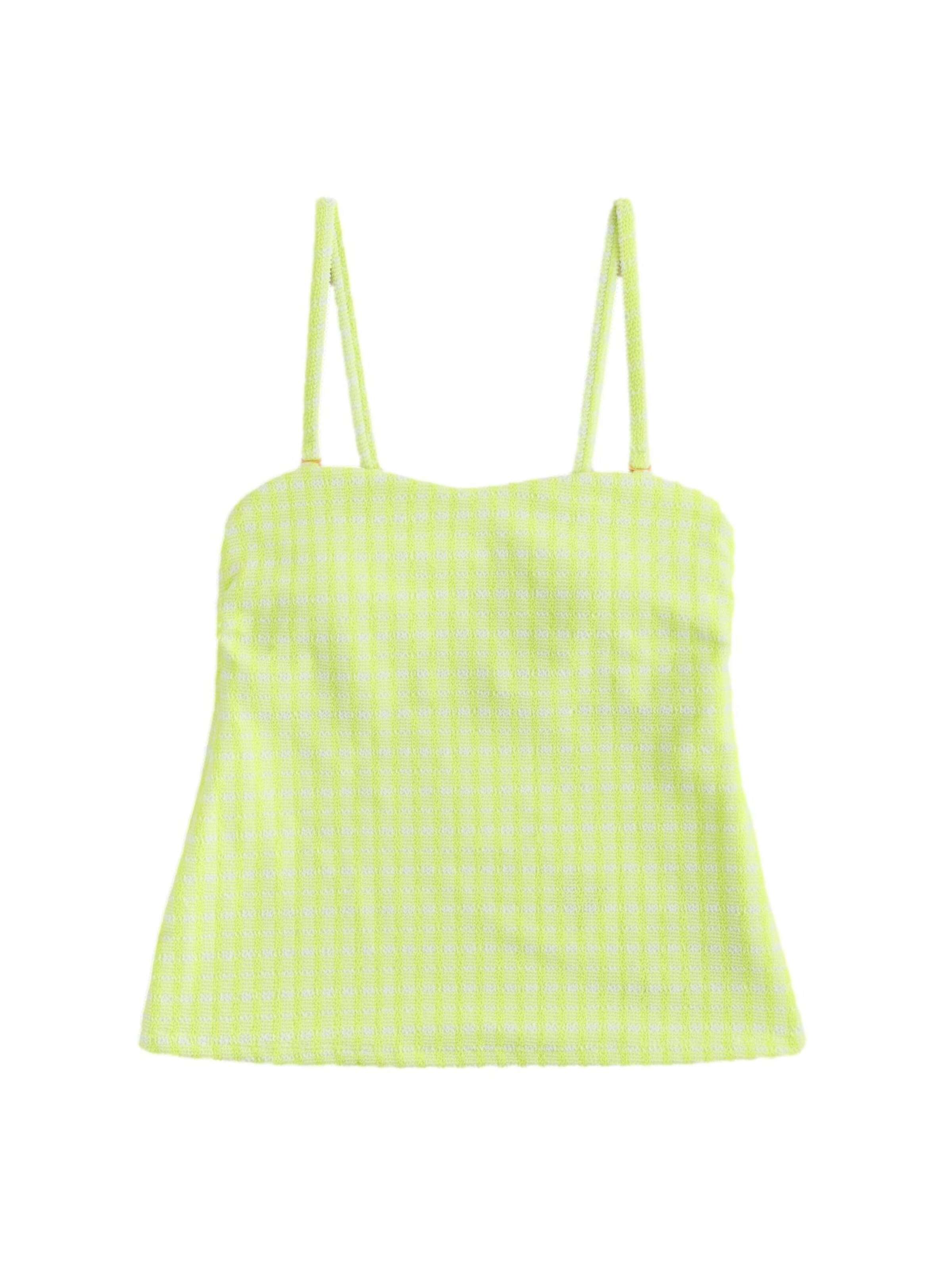Next Tankini top in XS in Apple / White, Item view
