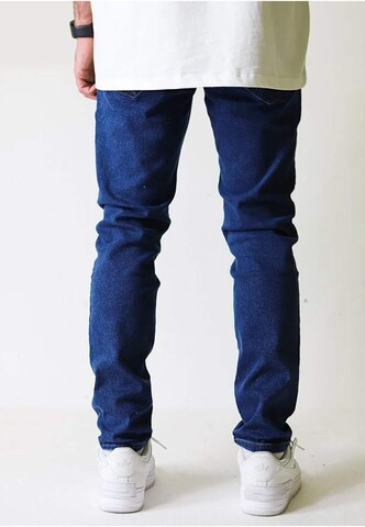 2Y Premium Slimfit Jeans in Blau