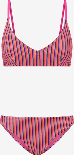Shiwi Bikini 'Lou' en bleu / orange / rose / blanc, Vue avec produit